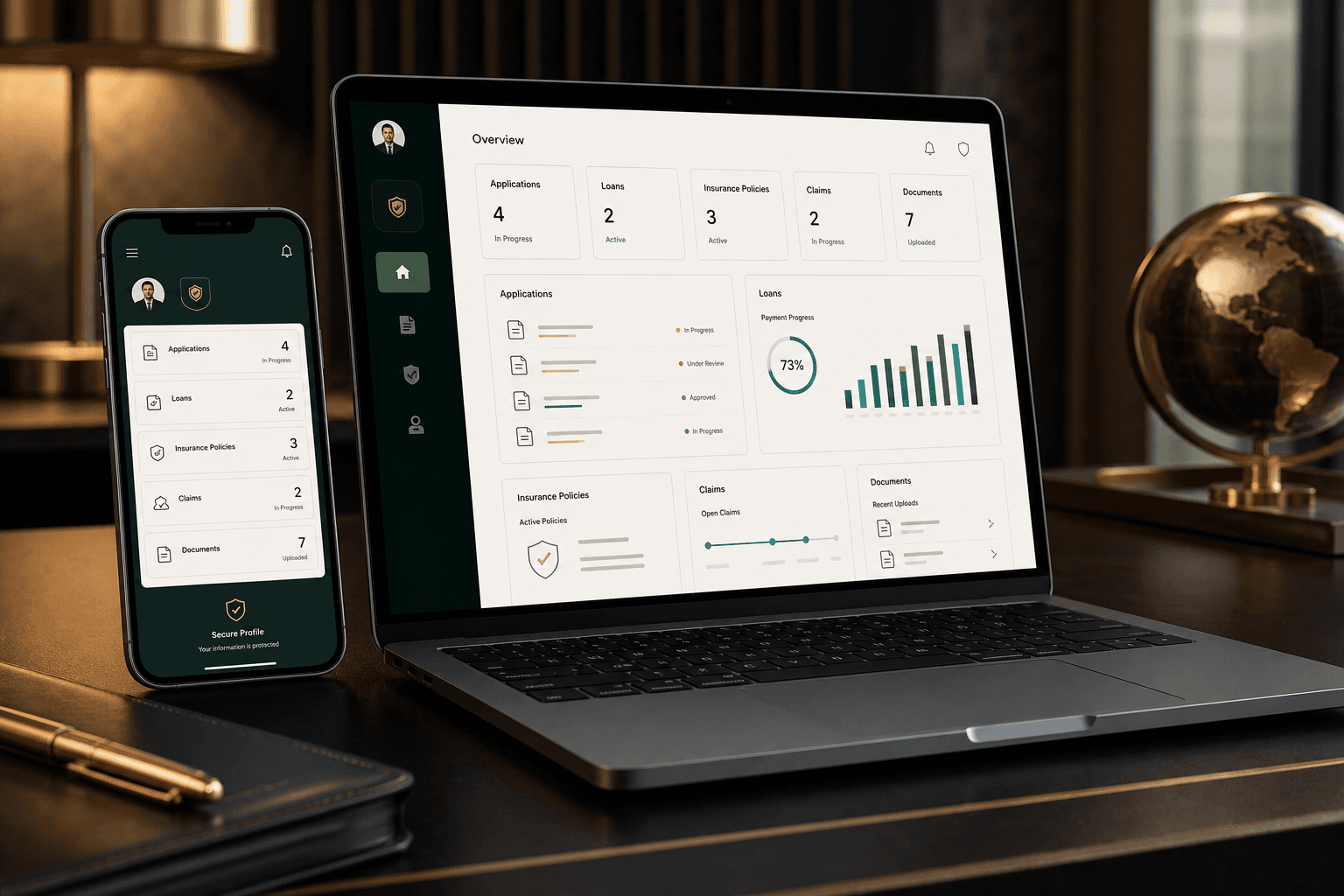 Ndzinga Capital digital client portal